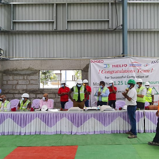 Helio Engineering Fire Water Storage Tank Testing and commissioning Projects